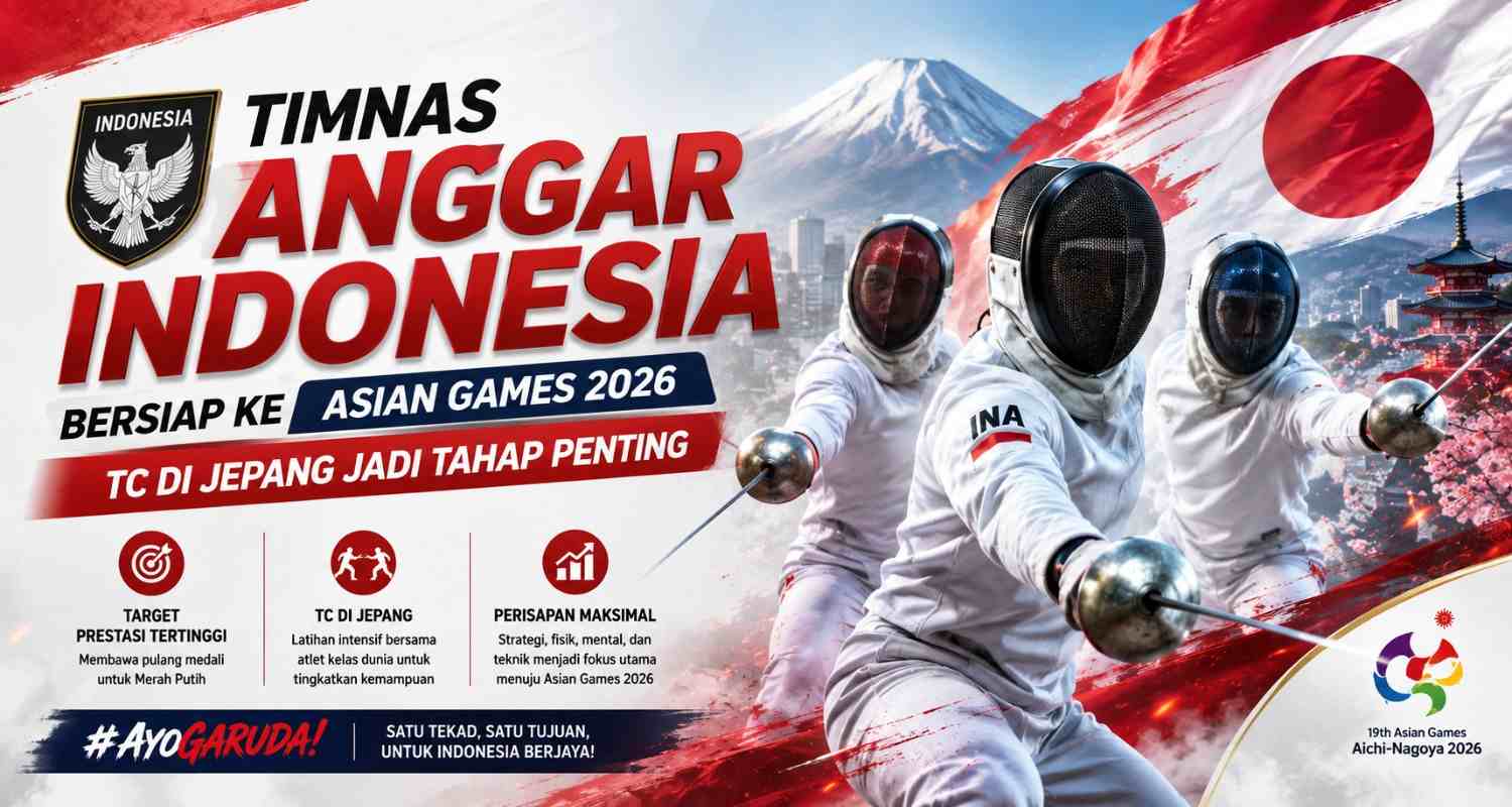 Timnas Anggar Indonesia Bersiap ke Asian Games 2026
