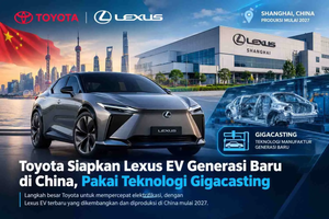 Toyota Siapkan Lexus EV Generasi Baru di China, Pakai Gigacasting | Jendral888