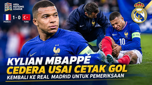 Kylian Mbappé saat membela timnas Prancis melawan Turki di UEFA Nations League