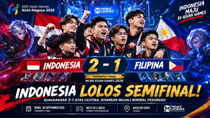Timnas MLBB Indonesia menang 2-1 atas Filipina di Asian Games 2026
